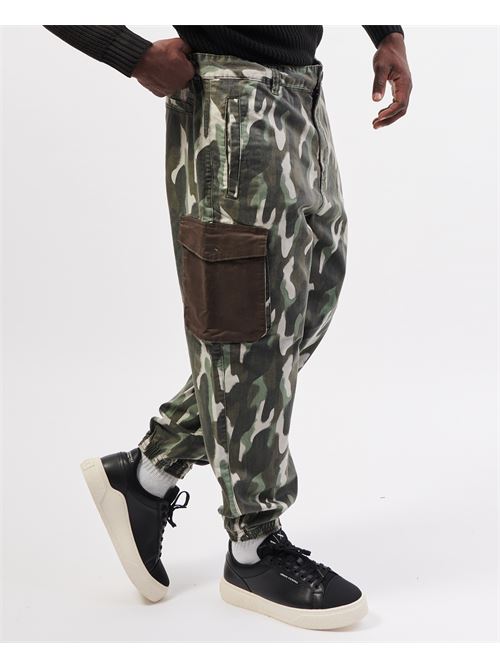 AX men's camouflage cargo pants ARMANI EXCHANGE | 6DZP01-ZN4ZZ4891